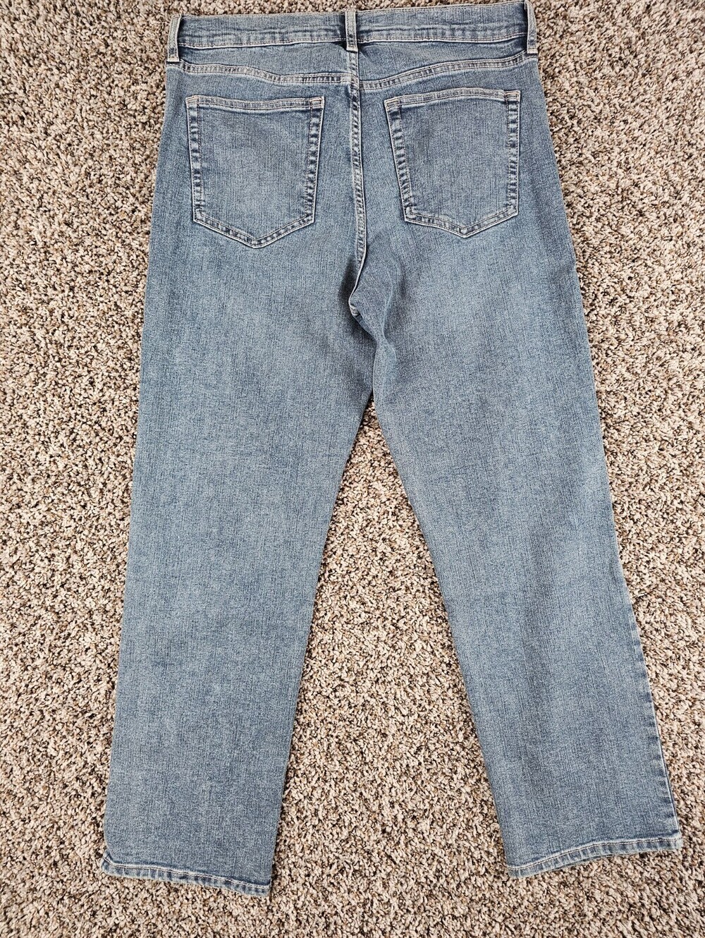 Jessica Simpson Womens Sz 10 Harmony High Rise Slim Straight Blue Jeans - Picture 4 of 4